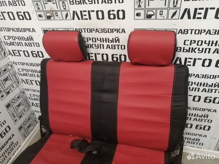 Сиденье двойное для VW Transporter T4 Caravelle