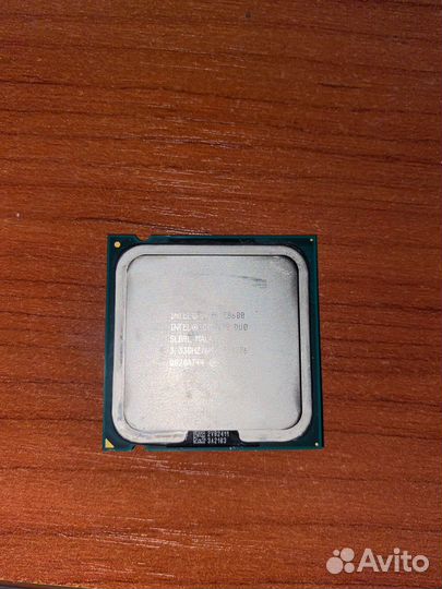 Процессор intel core 2 duo e 8600