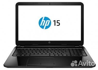 4-х ядерный Ноутбук HP 15.6