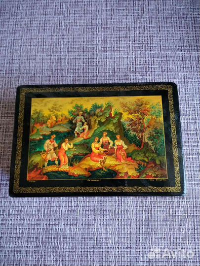 Шкатулка Палех. Мстера