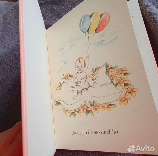 Фотоальбом для первого года малыша на итал. языке