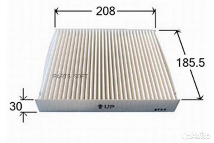 Azumi AC27902 Фильтр салона subaru forester,imprez