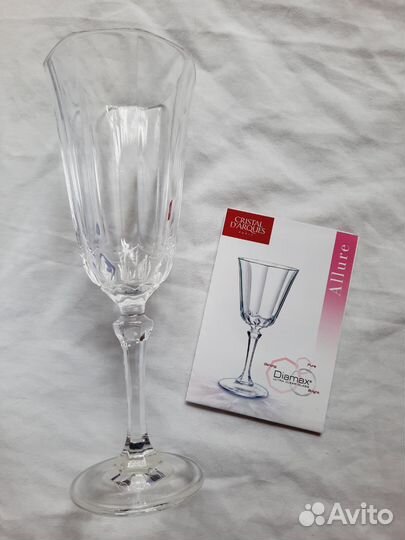 Бокалы фужеры рюмки