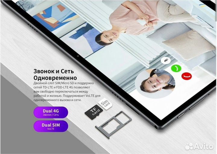 Новый Teclast M40 Pro 6/128gb