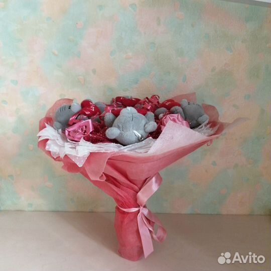 Букет из мягких игрушек