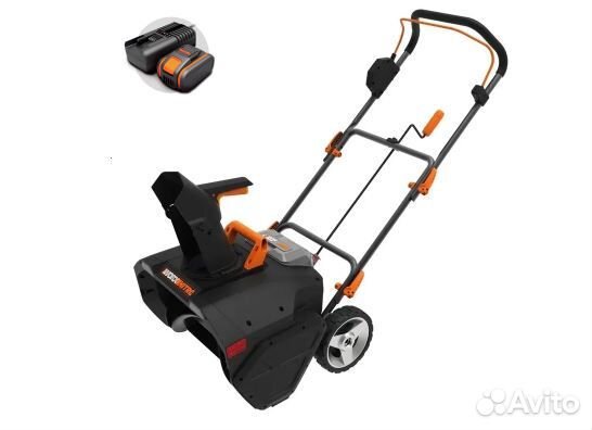 Снегоуборщик worx WG471E 40V