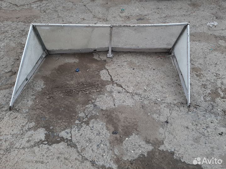 Стекло с рамкой для лодки прогресс 4