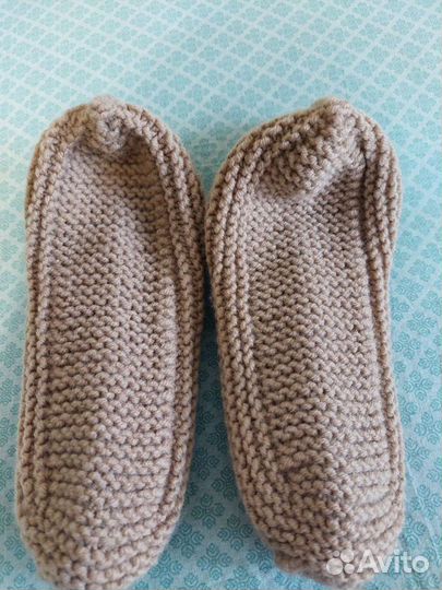 Вязанные следки женские