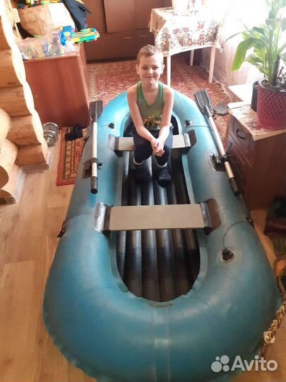 Лодка надувная резиновая бу иволга 2