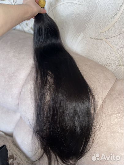 Волосы для наращивания 80 см натуральные