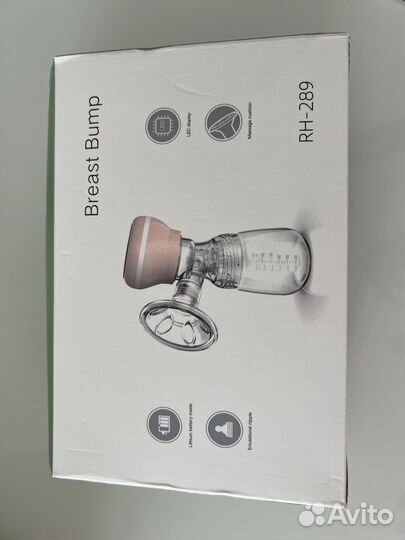 Молокоотсос электрический Breast Bump RH-289