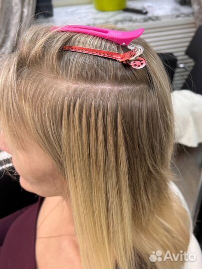 Наращивание волос по испанской технологии/обучение