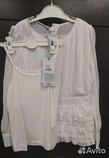 Блуза для девочки рост 122