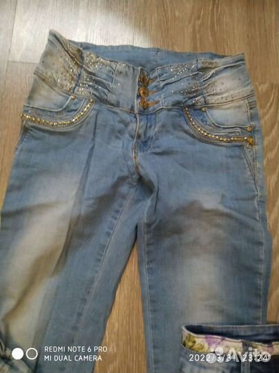 Джинсы,Шорты для девочки 152