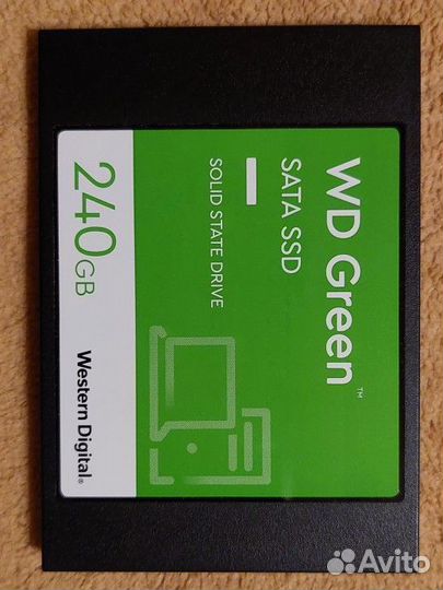 Внутренний жесткий диск western digital 240гб