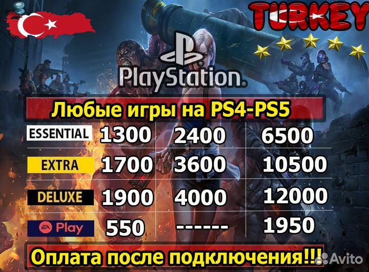 Подписка Ps Plus