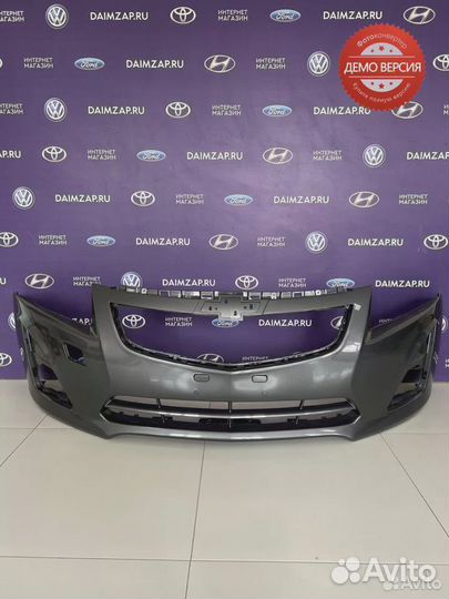 Бампер передний Chevrolet Cruze (2013) / серый