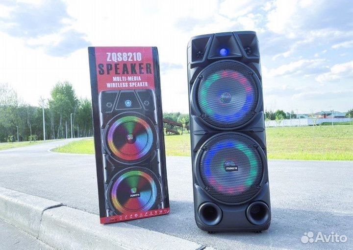 Большая мощная блютуз колонка