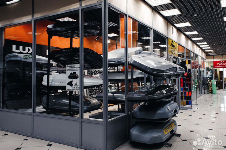 Бокс LUX irbis 150 серый матовый 310L (150х76х35)