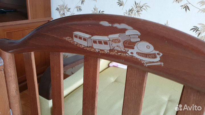 Детская итальянская кроватка Pali с матрасом