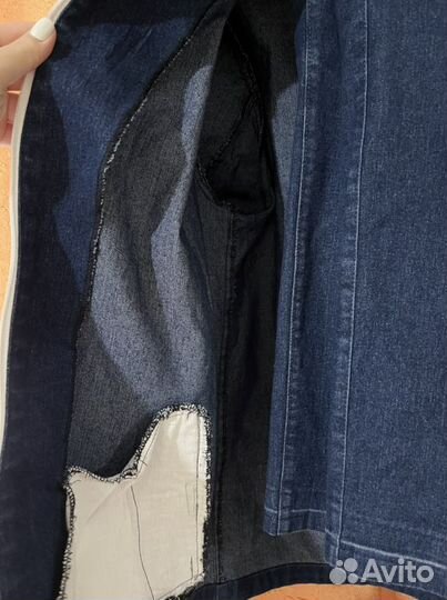 Джинсовый костюм мужской