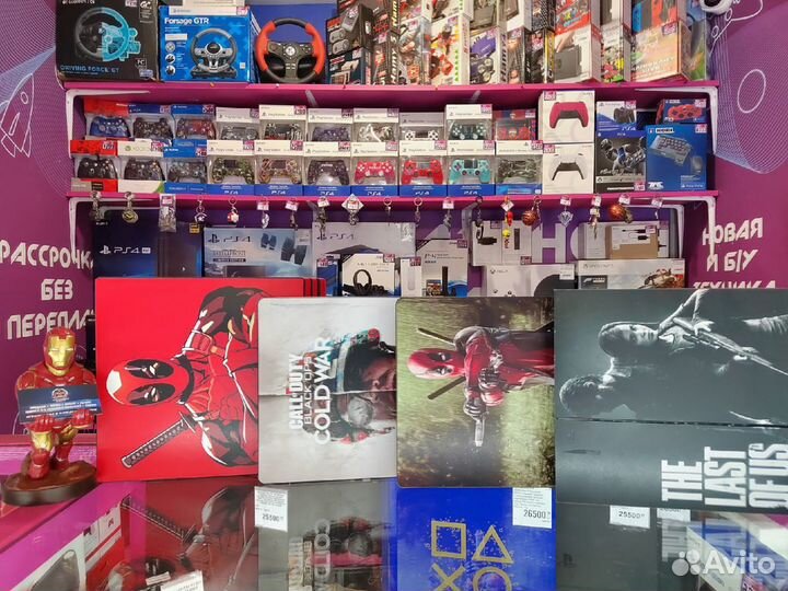 PS 4 Slim l Fat l Pro + 2 Геймпада. Рассрочка