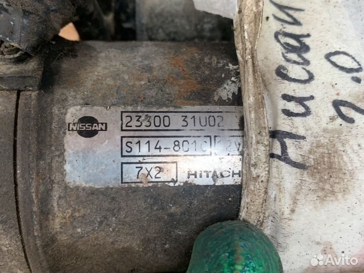 Стартер nissan maxima а32 2.0