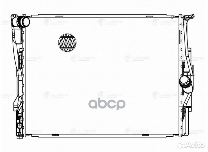Радиатор охл. для а/м BMW 3 (E90/E91) (05) G