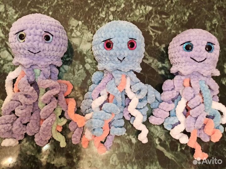 Осьминожки вязанные