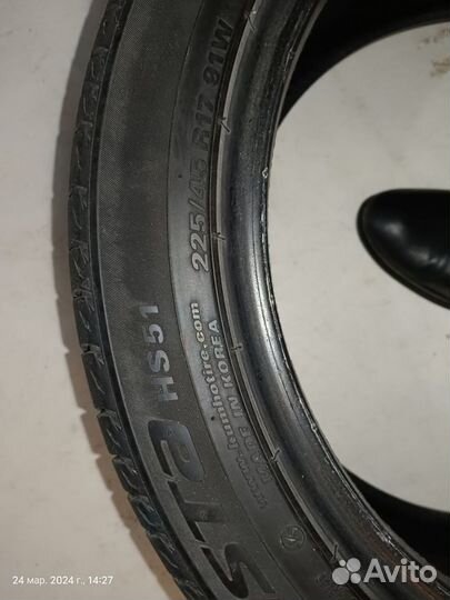 Kumho Ecsta HS51 225/45 R17 91W