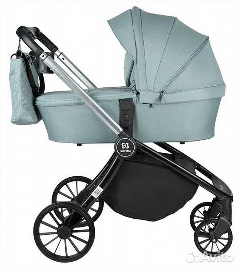 Коляска 2 в 1 эко кожа