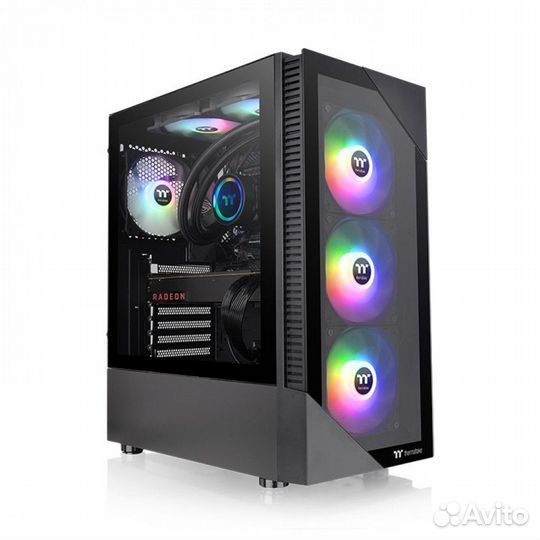 Корпус Thermaltake View 200 TG Black argb 542417