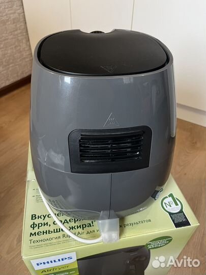 Аэрогриль Philips Viva Collection, темно-серый