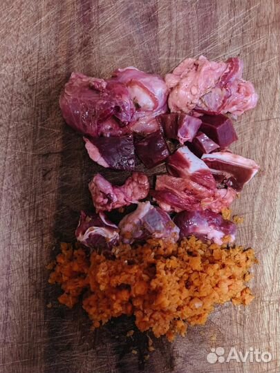 Готовые натуральные рационы для животных