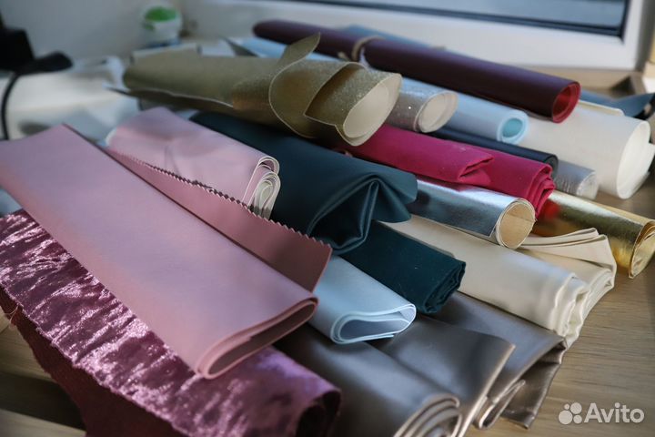 Материалы для скрапбукинга (кожзам и замша)