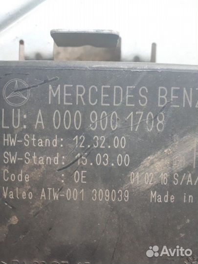 Эбу парктроников мерседес GLS 166