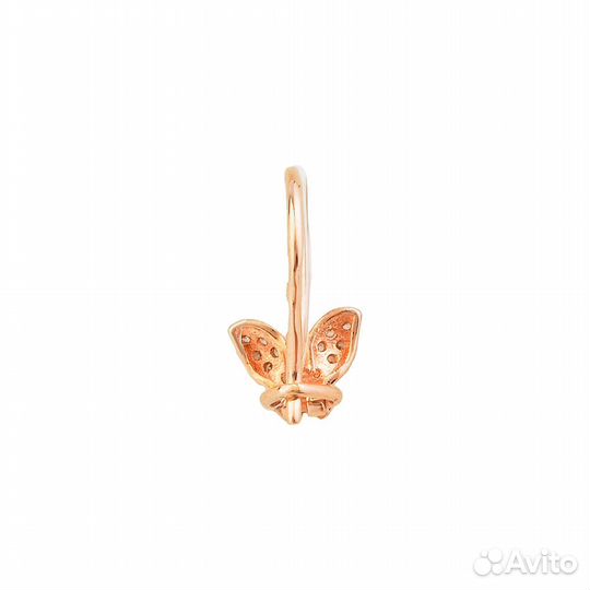 Серьги золотые