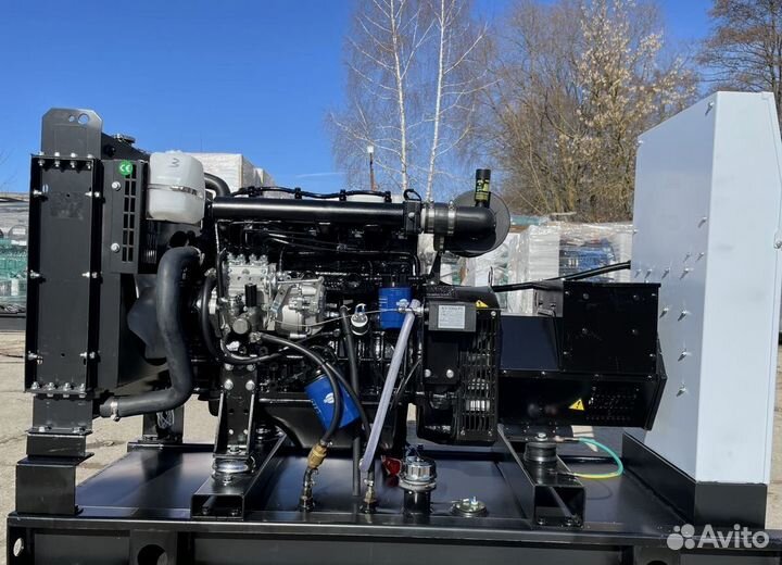 Дизельный генератор 10 кВт Открытый на раме