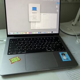 Apple Mac Book Pro 14’ 16gb ssd 500gb