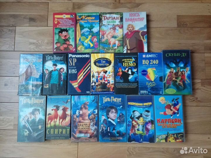 Видеокассеты мультфильмы