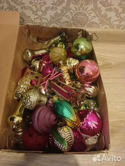 Елочные игрушки СССР