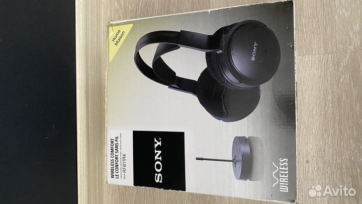 Беспроводные наушники sony