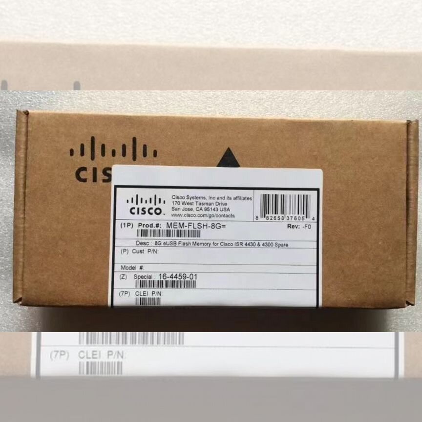 [MEM-FLSH-8G] Модуль Памяти Cisco (1 Планка) Бу Mem-Flsh-8g