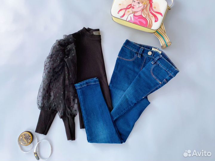 Джинсы Next 128 для девочки