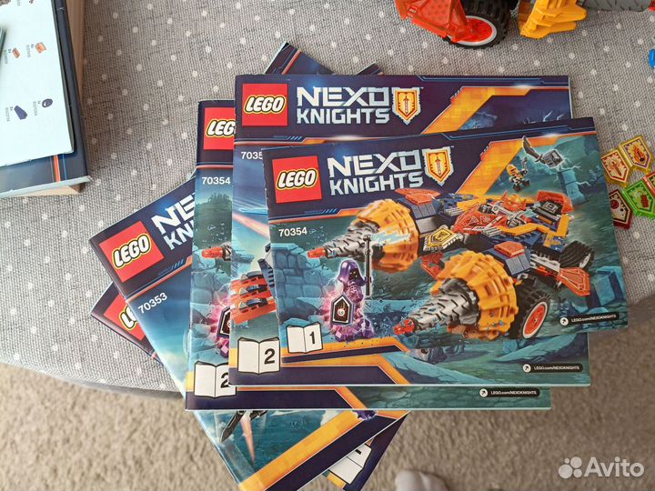 Лего нексо Найтс 70354, 70341, 70353