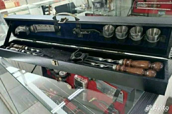 Шашлычный набор подарочный набор шампура