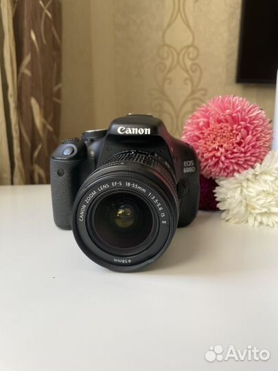 Фотоаппарат Canon eos 600d