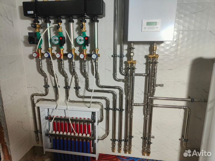 Монтаж систем отопления. Установка теплых полов