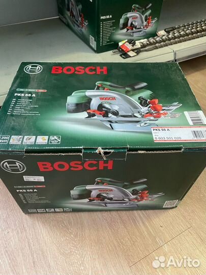 Пила дисковая Bosch PKS 55 A