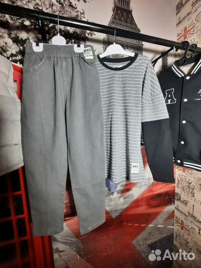 Джинсы Жилетка свитшот для мальчика